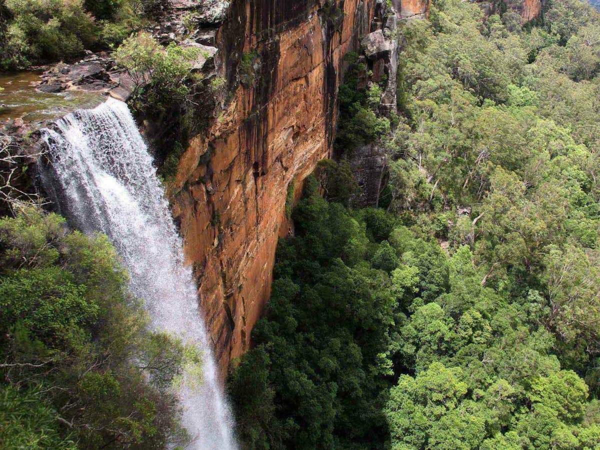 morton national park waterfall