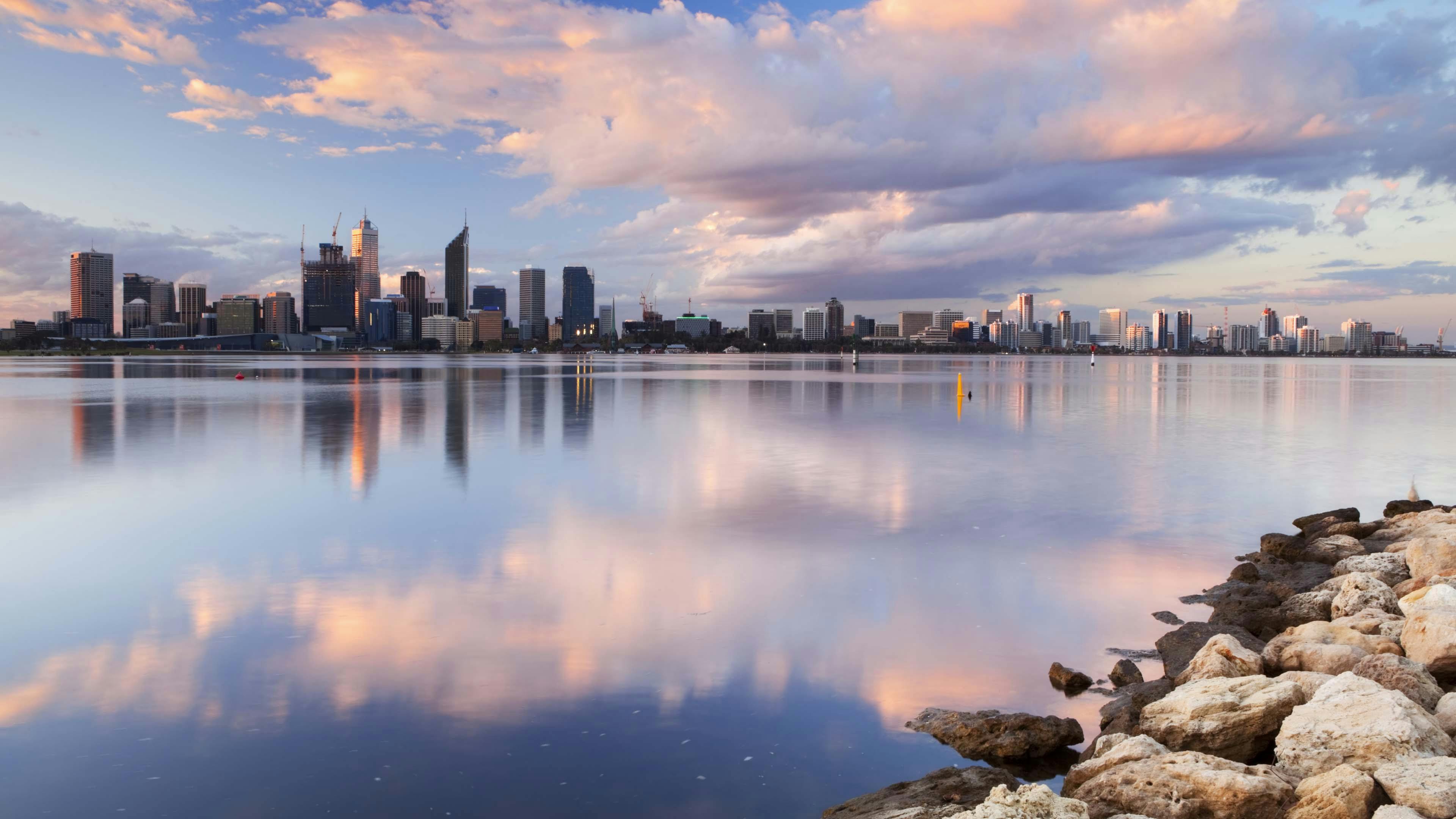 Perth cityscape Australia